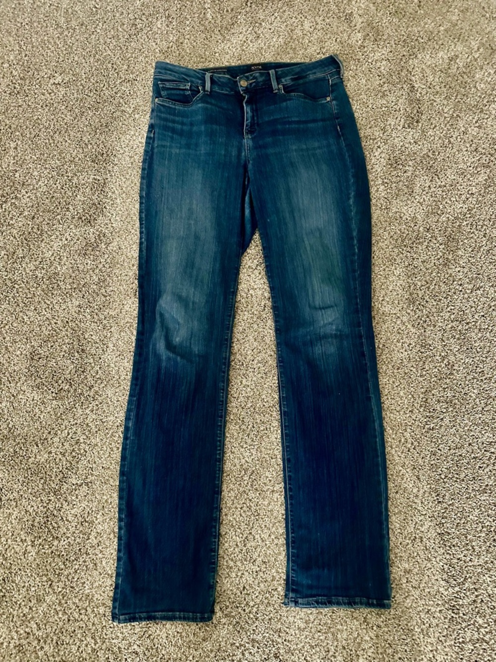 NYDJ Women’s 10 X-Long 36.5 “ Marilyn Straight Leg Jean